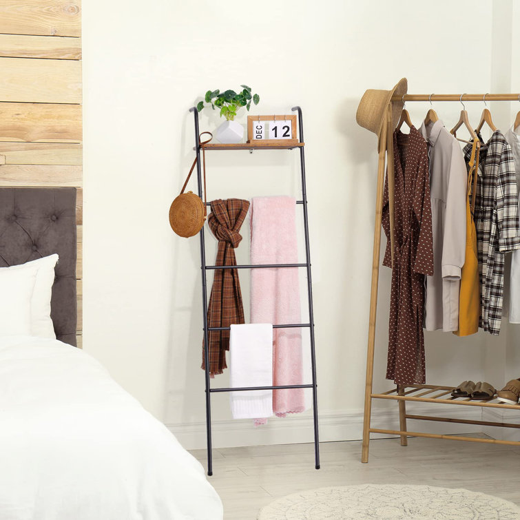 Bedroom best sale clothes ladder